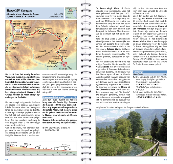 voorbeeldpagina Fietsen naar Rome 1