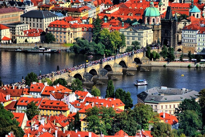 Praag uitzicht