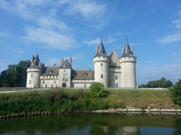 kasteel in de zon