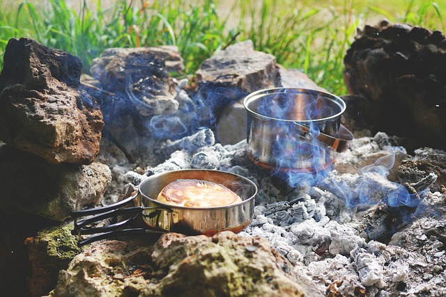 koken op de camping zonder branders