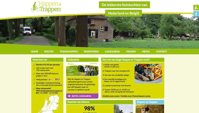 happen en trappen website