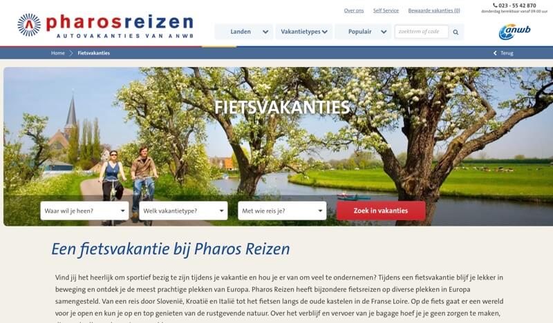 pharos reizen ANWB