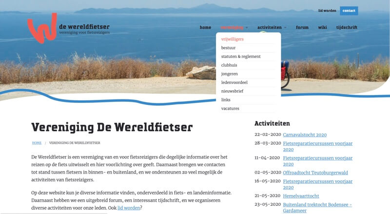 website de wereldfietser