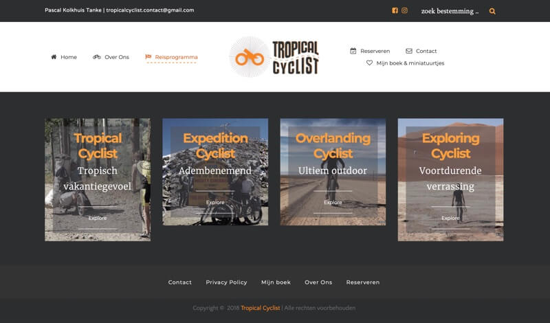 tropical cyclist website