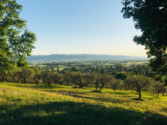 fietsen in Umbria, een va de interviews