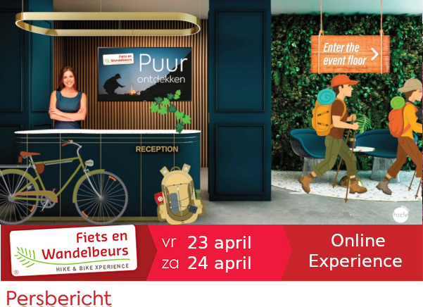 Online fiets en wandelbeurs Event