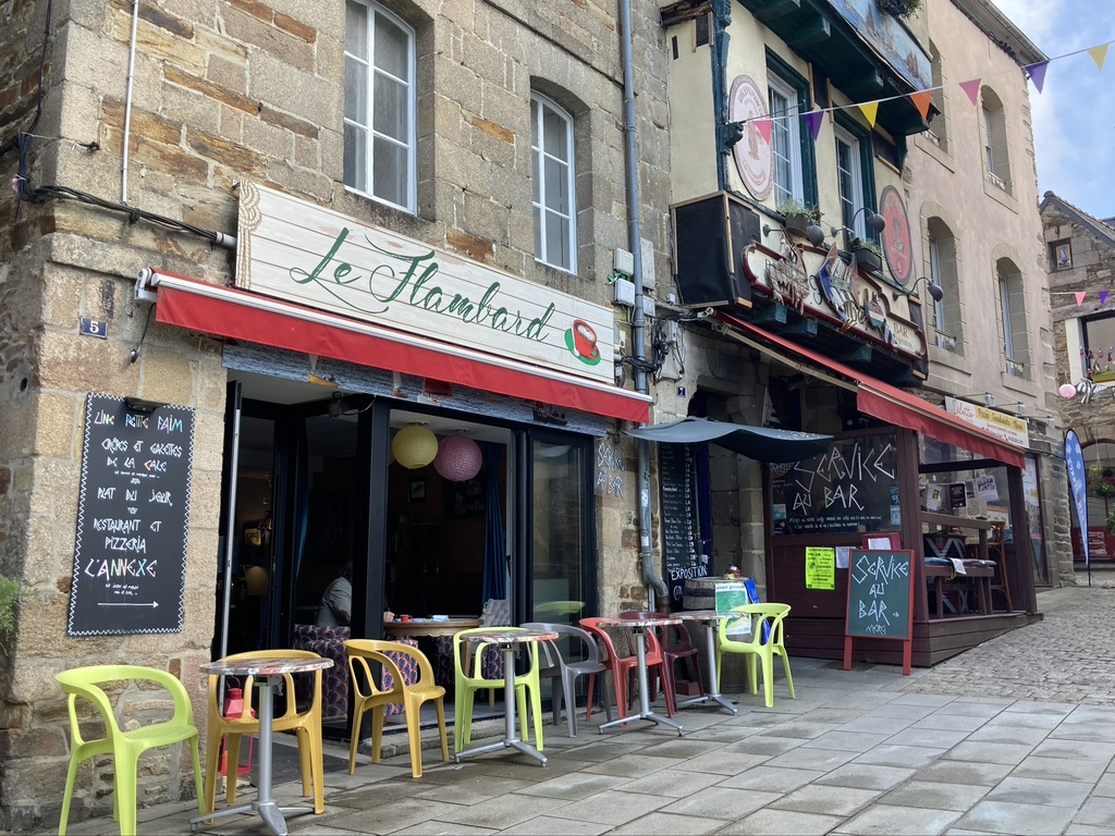 cafe in Lannion Bretagne