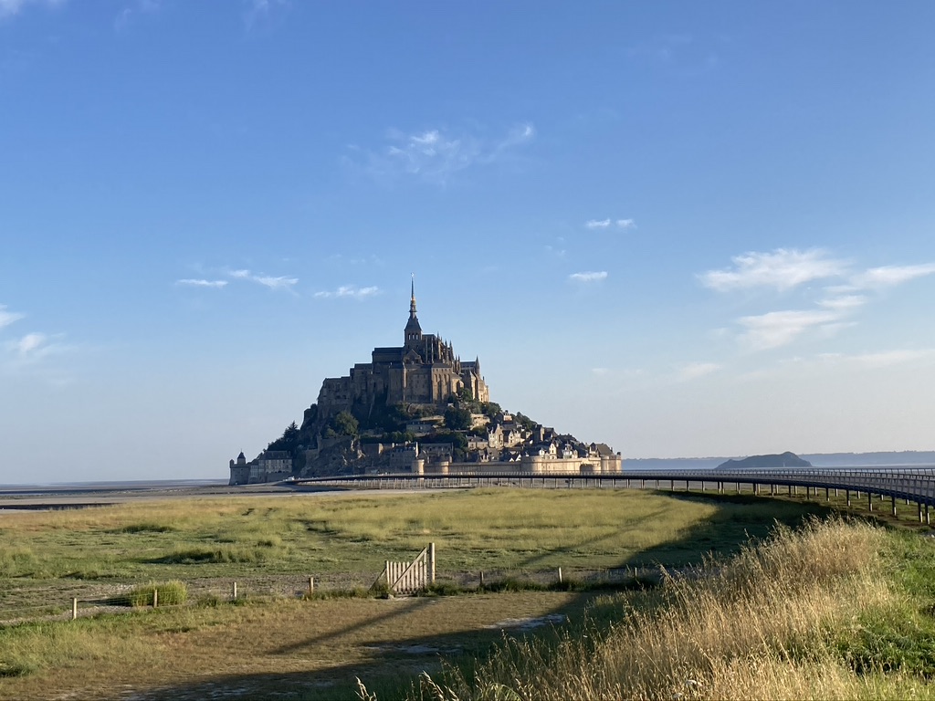 Le Mont Saint Michel langs de Velomaritime