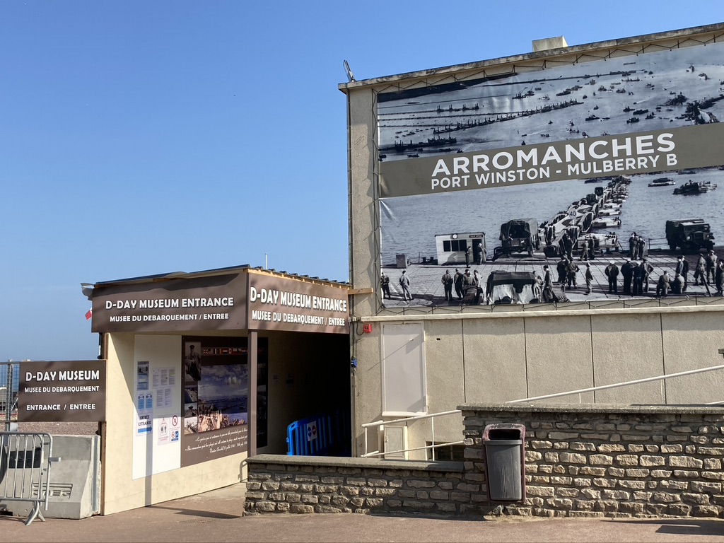 Mulberry haven Museum Arromanches-les-Bains