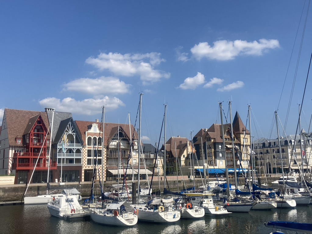 Deauville langs de Vélomaritime