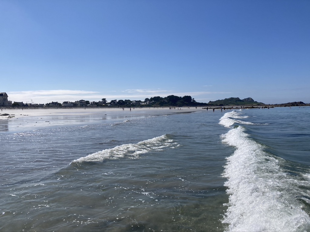 strand bretagne