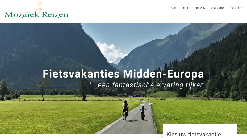 Mozaïek Reizen reizen website