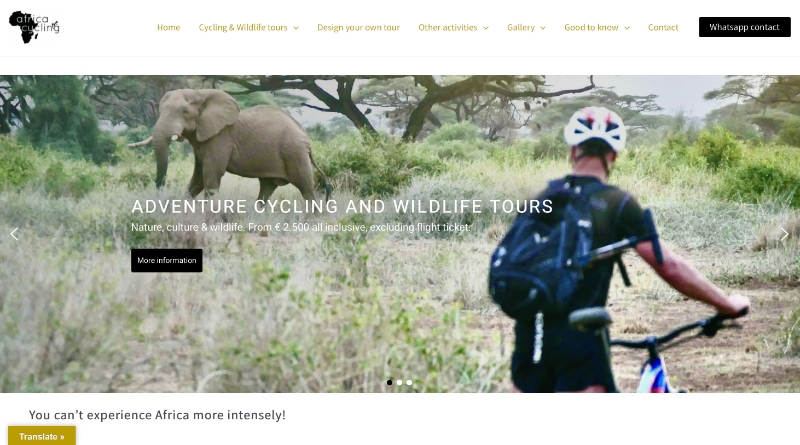 Africa Cycling website