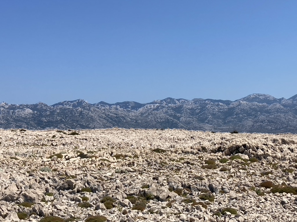 Balkan Kustroute Eiland Pag