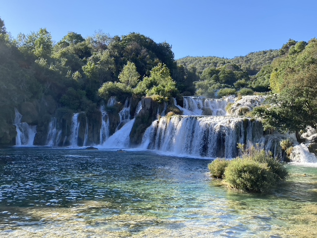 Krka watervallen