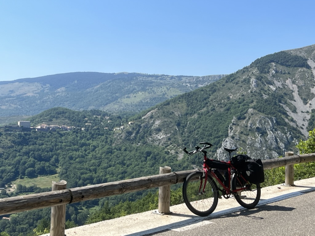 Fietsen in de bergen van de Provence 