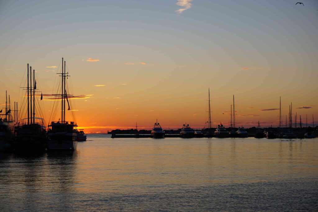 Zadar Zonsondergang