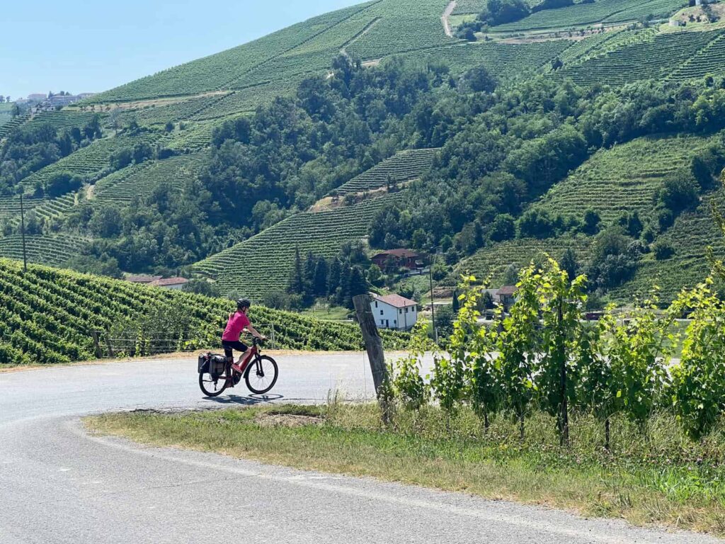 fietsen in Piemonte met e-bike
