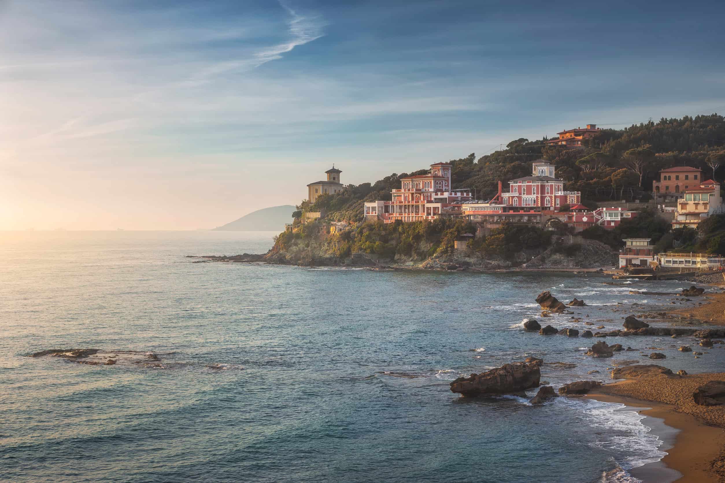 Baai van Castiglioncello Toscaanse Kust