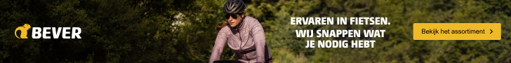 Bever fietsvakanties banner
