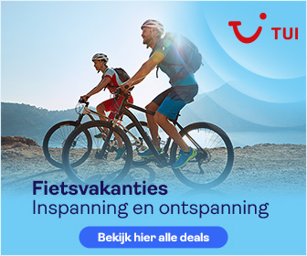 Tui fietsvakanties advertentie